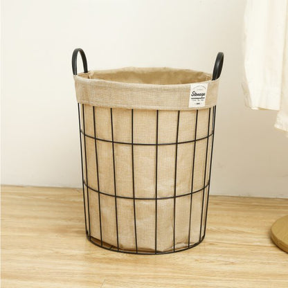 Metal Laundry Basket With Handles