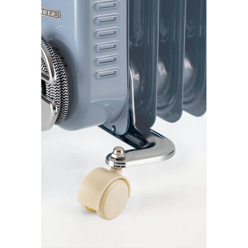 Vintage Oil Radiator 7fins 1500W BLUE