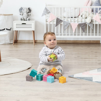 Interlocking sensory cubes