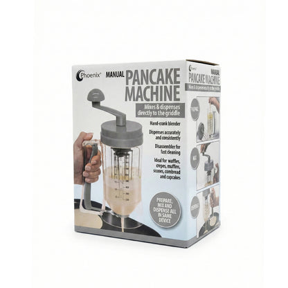 Phoenix Manual Batter Mixer &amp; Easy-Pour Dispenser 800ml