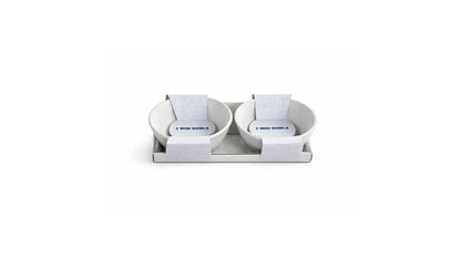 Set of 2 mini ceramic Bowls