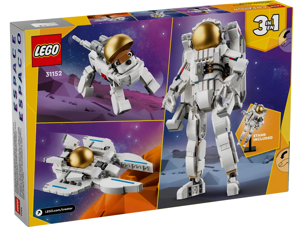 Lego Creator Space 3 In 1 Astronaut (31152)