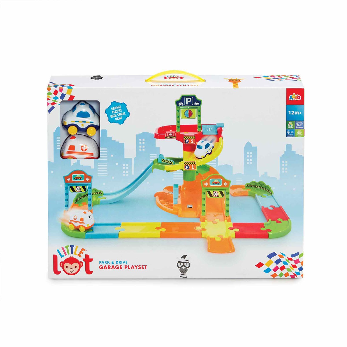 Little Lot Park & Drive Garage Playset