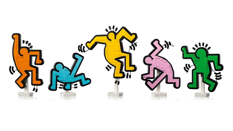 Lego Keith haring Dancing Figures (31216)