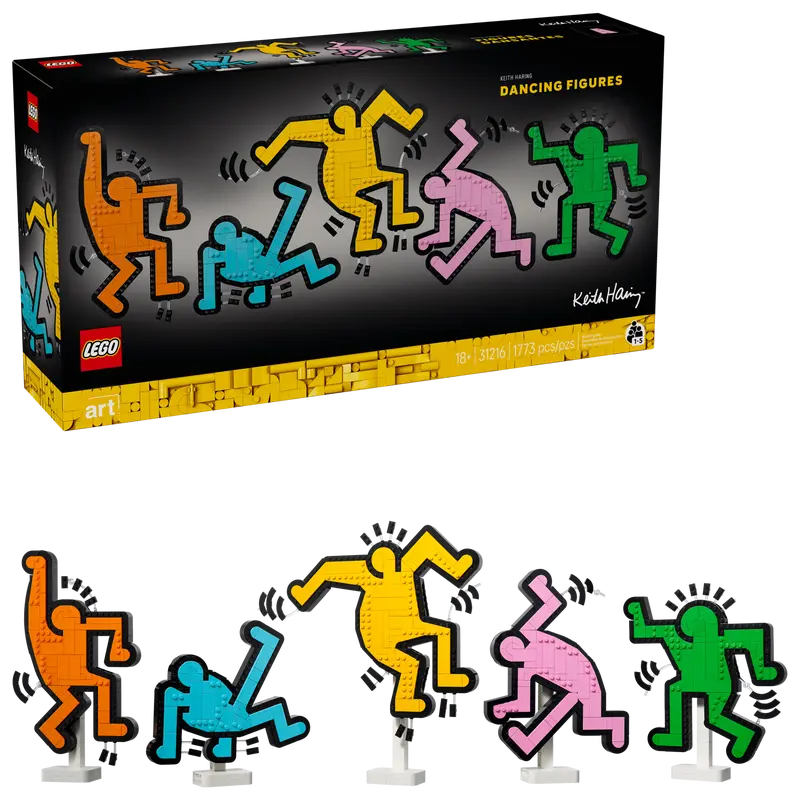 Lego Keith haring Dancing Figures (31216)