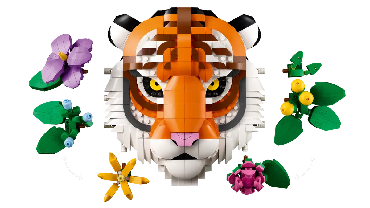 Lego The Fauna Collection - Tiger (31217)