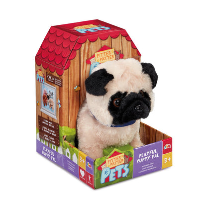 Pitter Patter Pets Playful Puppy Pal - Pug Dog Electronic Pet