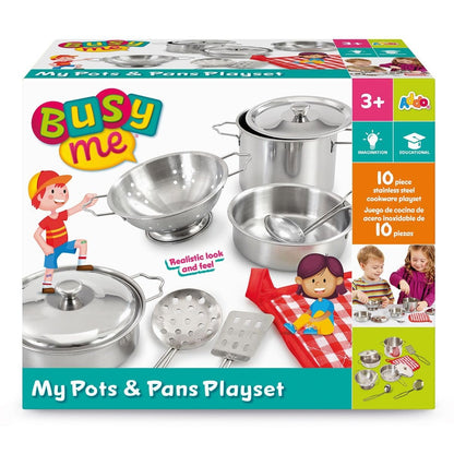 Busy Me My Pots and Pans Playset