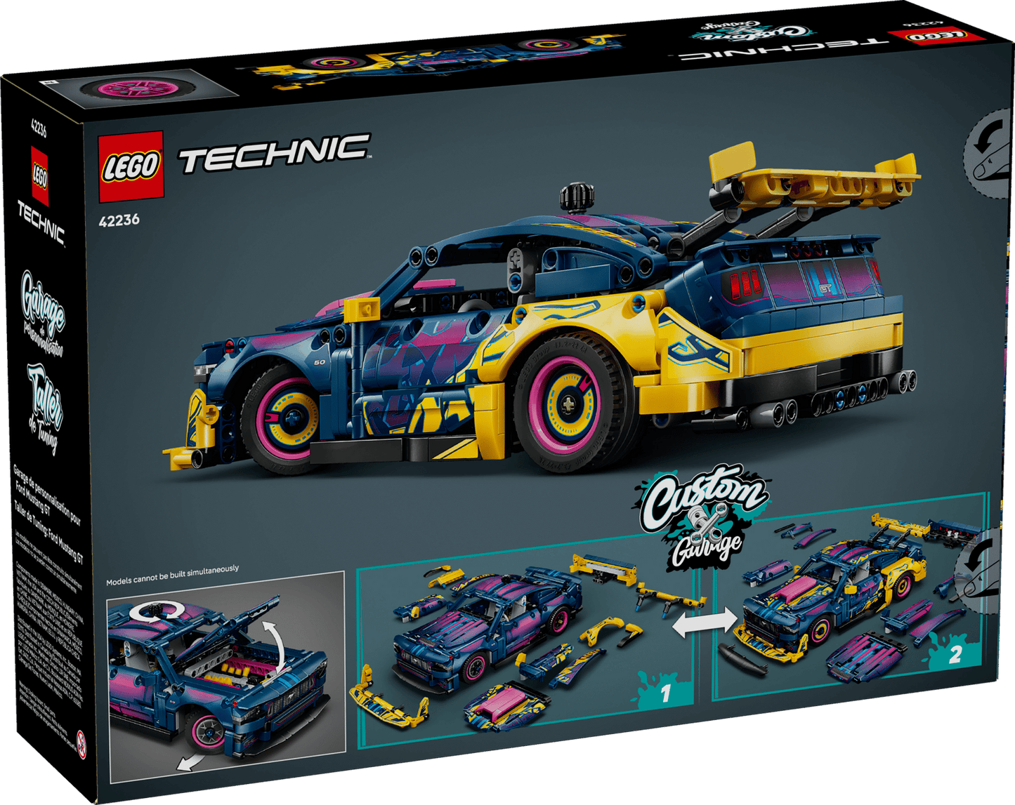 LEGO Technic Custom Garage Ford Mustang GT Car - 42236