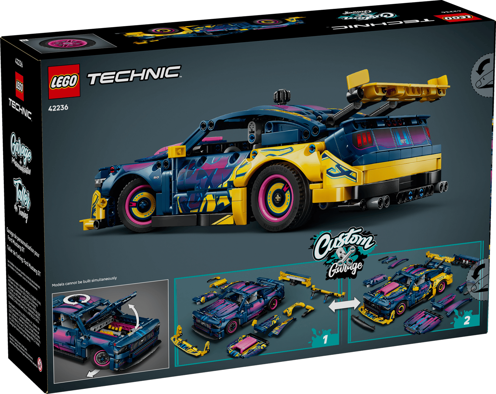 LEGO Technic Custom Garage Ford Mustang GT Car - 42236