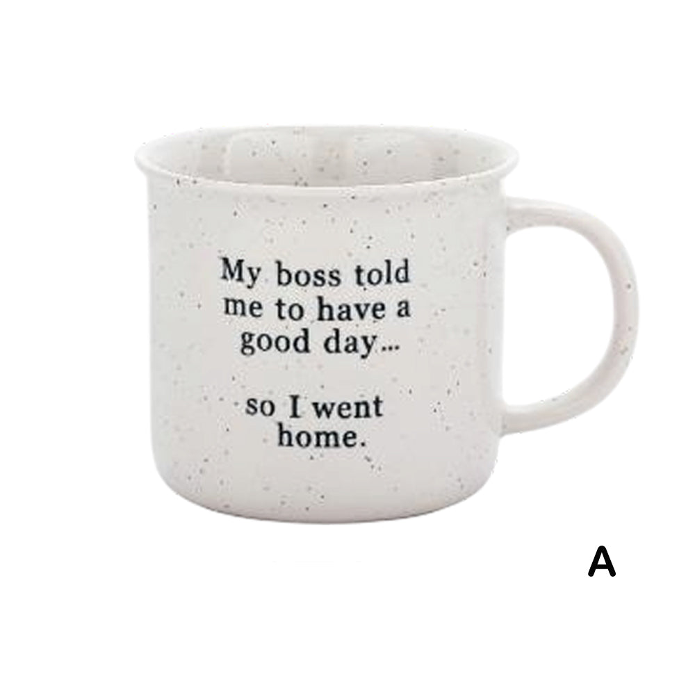 Danny Home 1-Piece Porcelain Printed Mugs – 350ml
