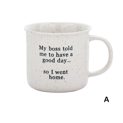 Danny Home 1-Piece Porcelain Printed Mugs – 350ml