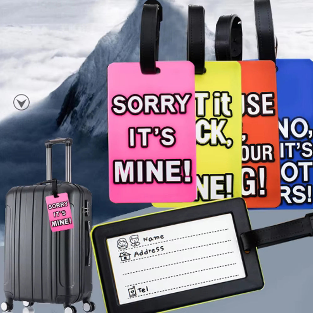 Silicone Travel Luggage Tags