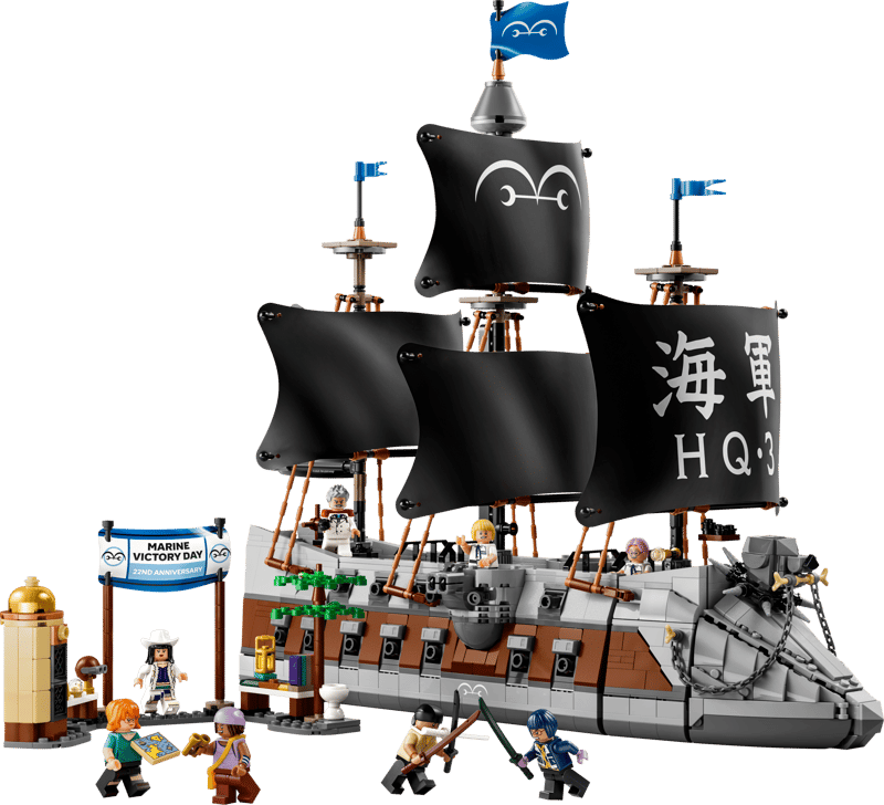 LEGO One Piece - Garp's Marine Battleship - 75646