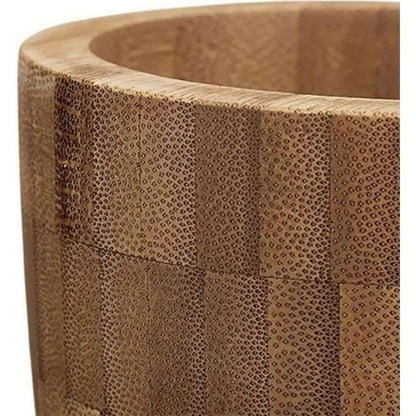 Bamboo Pestle & Mortar by Relaxdays