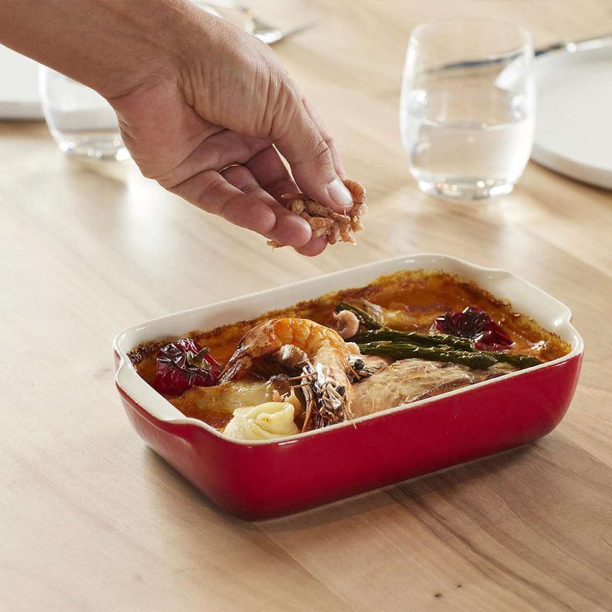 Porcelain Oven Dish  By Sabatier