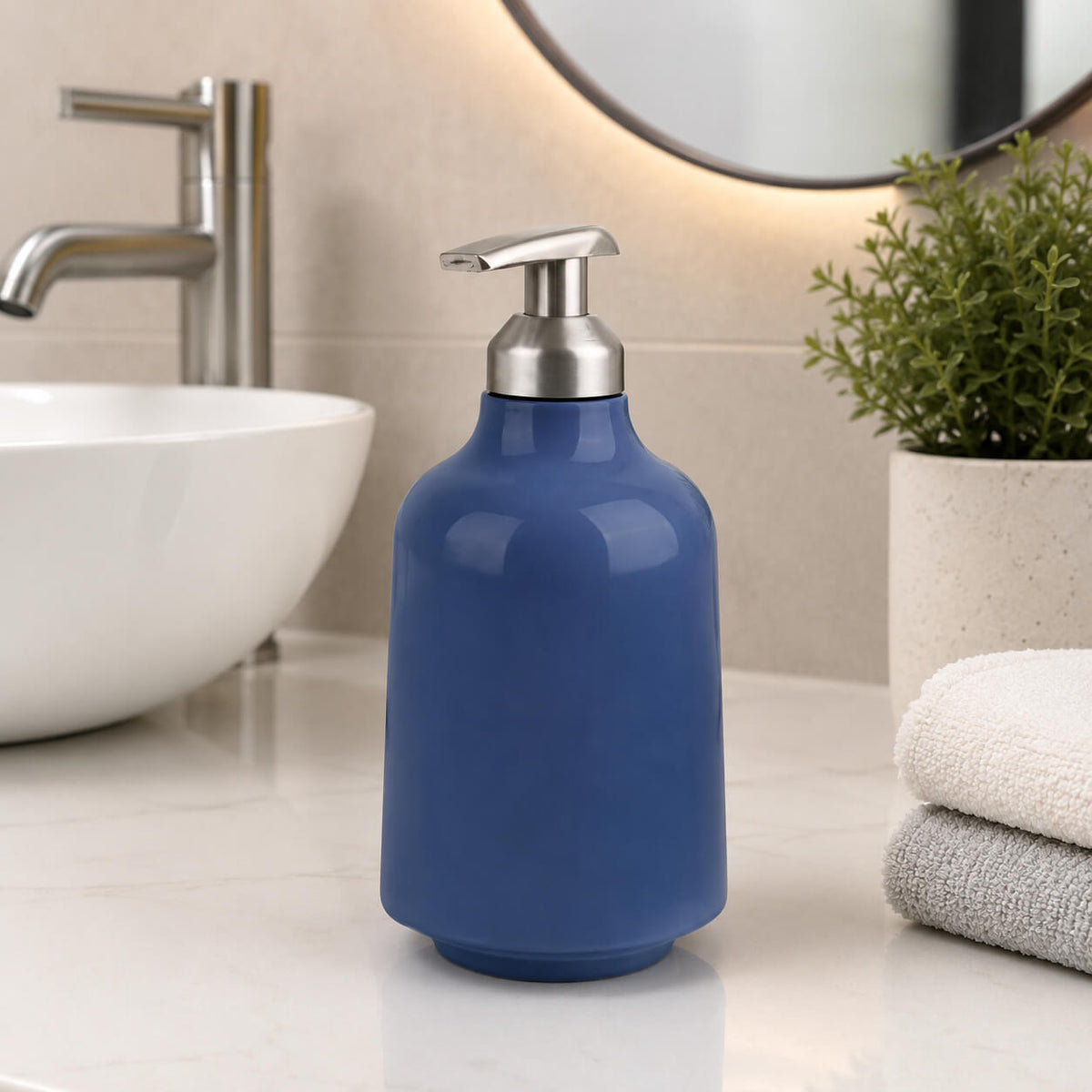 Umbra Step Soap Dispenser – Blue