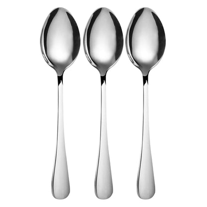 PROUD 3-Pieces Stainless Steel Dinner Spoon Silverware Set