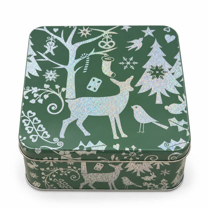 Cucina & Tavola Christmas Metal Storage Tin