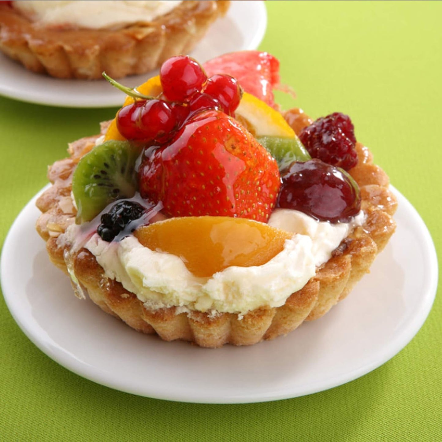 Danny Home 1-Pcs Carbon Steel Premium quality , Non-stick Detachable Mini Round Tart Pan 14cm