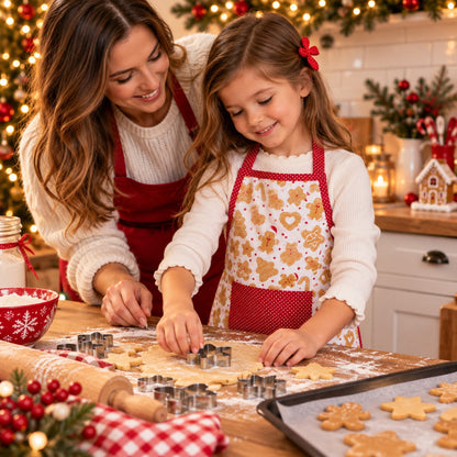 Baking Shop Kids Christmas Gingerbread Apron