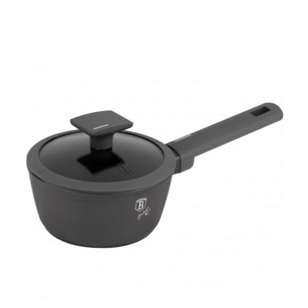 Sauce pan with lid, 16 cm Anthracite