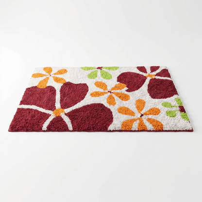 Ridder Floral Cotton Bath Mat