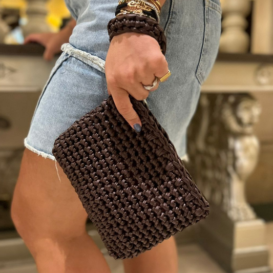 Rectangular Crochet Clutch