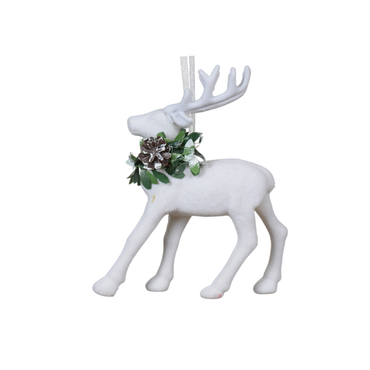 Foam deer- 12.5 cm - (1 piece) (KAEMINGK)