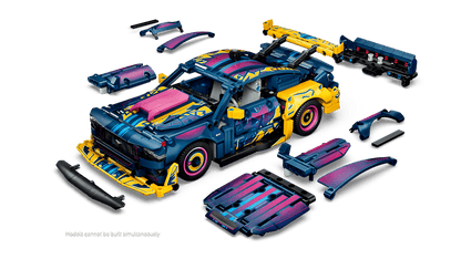 LEGO Technic Custom Garage Ford Mustang GT Car - 42236