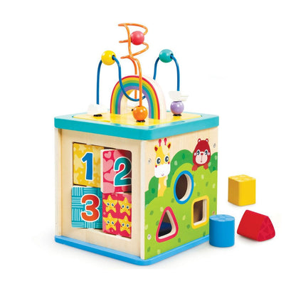 Early Learning Centre Wooden Cube Activity Toy