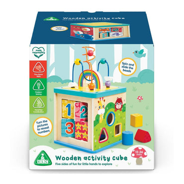 Early Learning Centre Wooden Cube Activity Toy