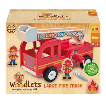 Wooden Fire Truck