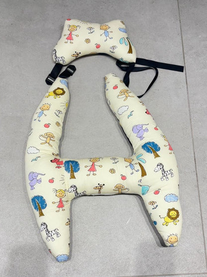 Green Comfy-H Car Pillow