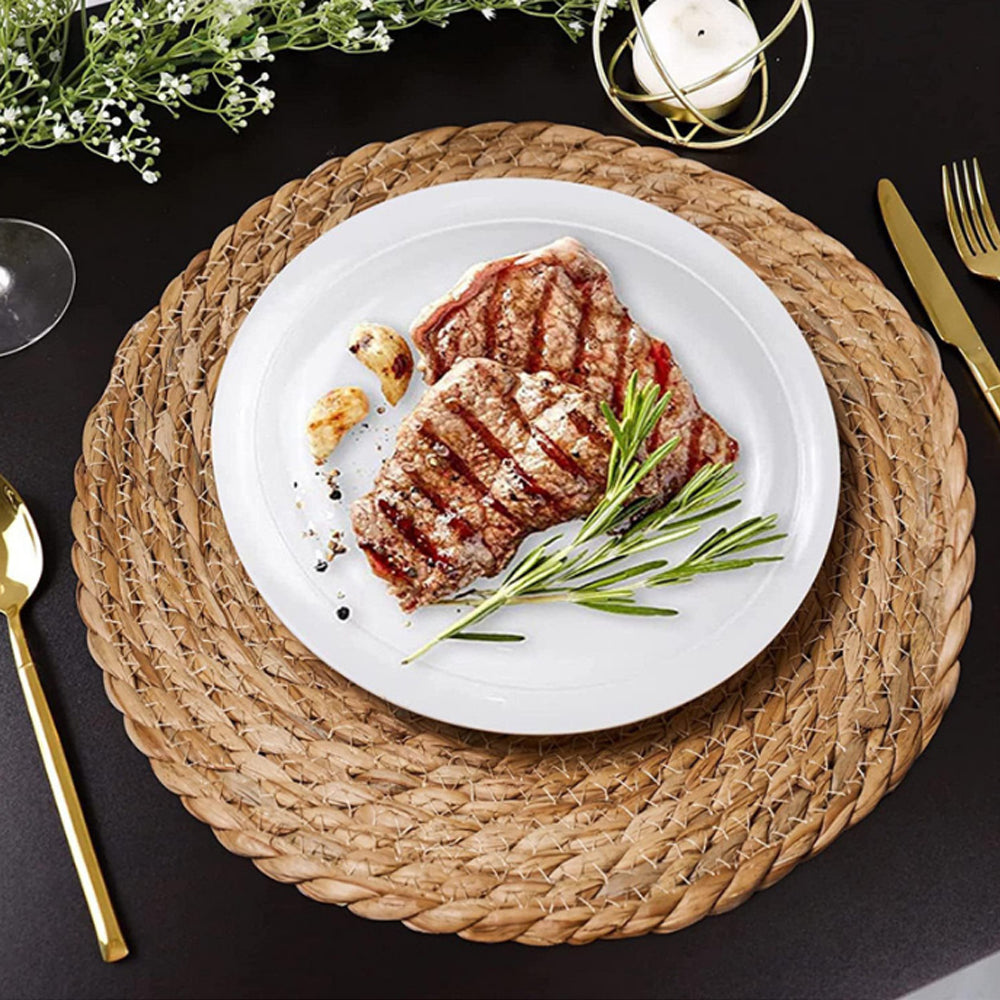 30cm Wicker Placemats for Dining Table