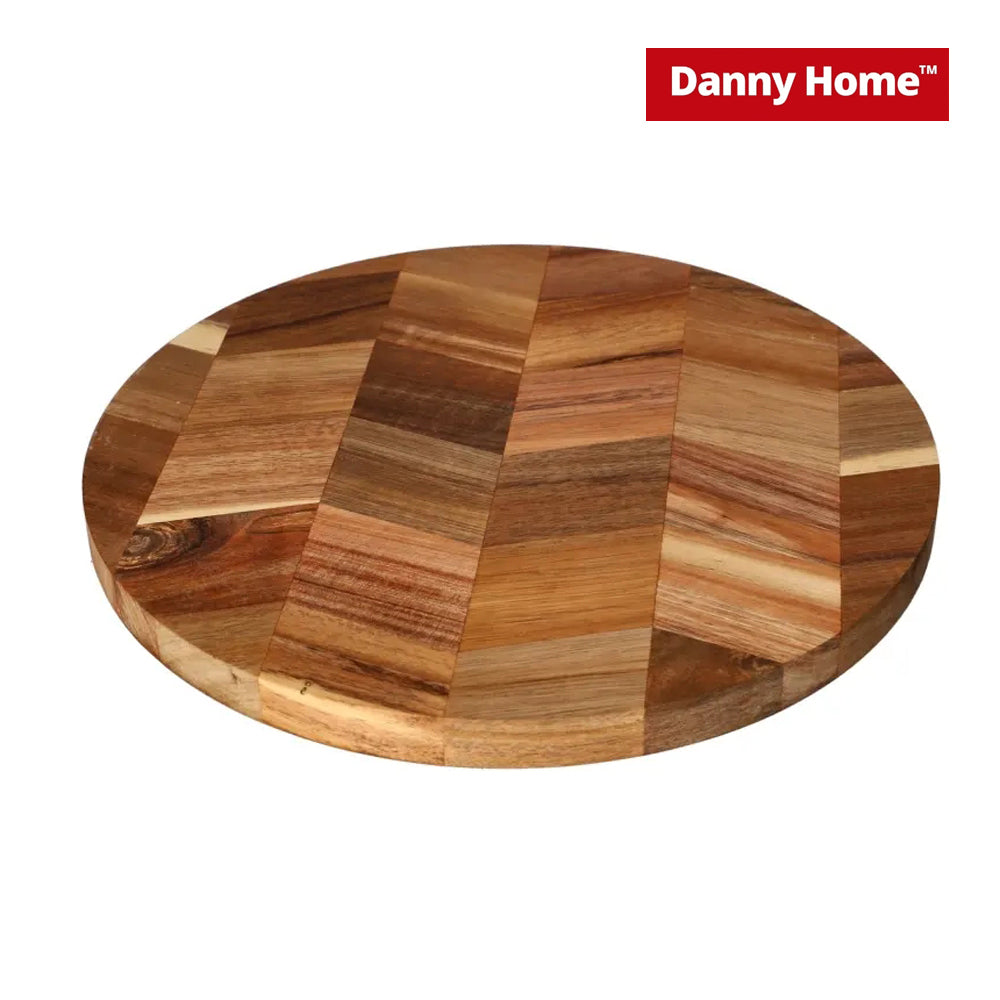 Danny Home Acacia Round Cutting Board