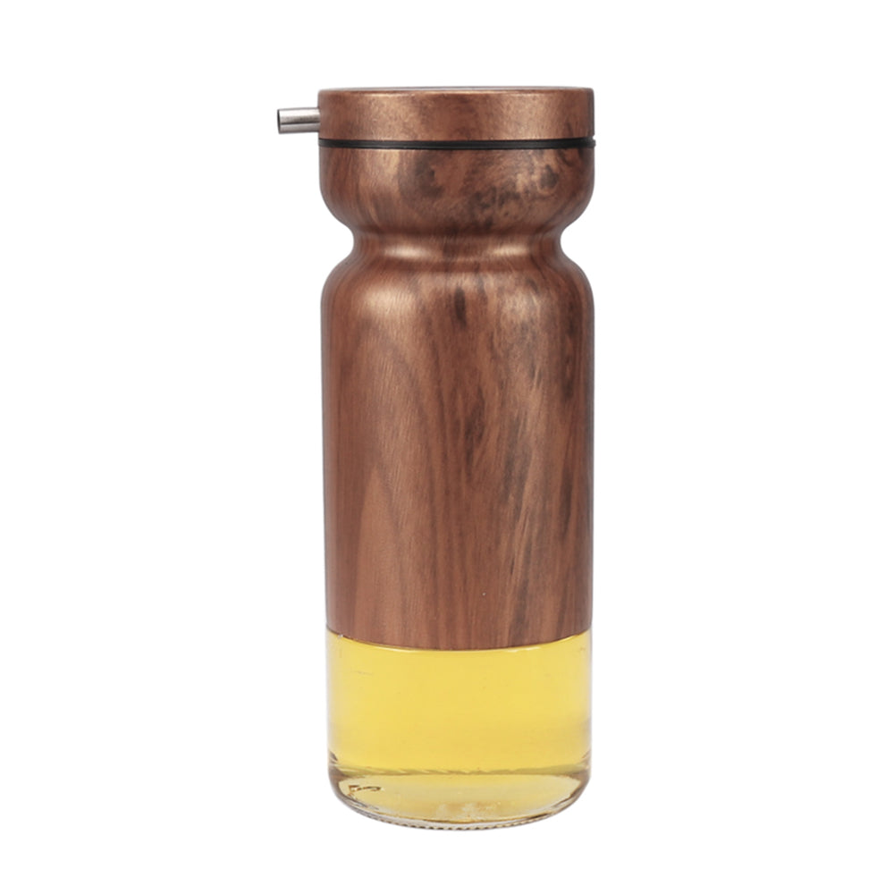 Glass With Metal Oil & Vinegar Dispenser 300ml