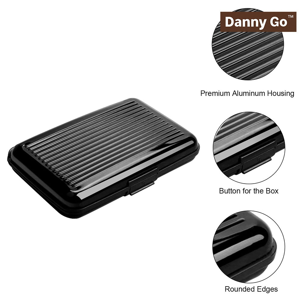 Danny Go Aluminium RFID Blocking Credit Card Holder DT048