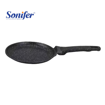Sonifer 22cm Pan For Crepes & Pizza SF-1167 Black