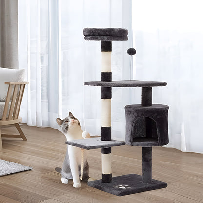 Cat Tree & Scratching Post Activity Centre