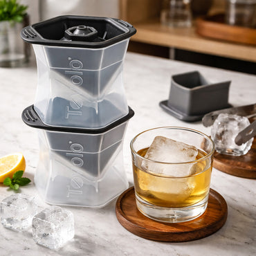 Cool Gift, Giant Square Ice Cube Maker 2 Pcs
