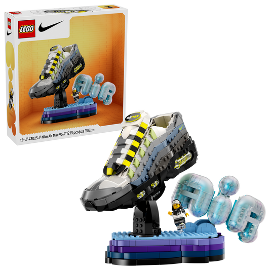 LEGO Nike Air Max 95 x LEGO® Set - Iconic Sneaker Display Model