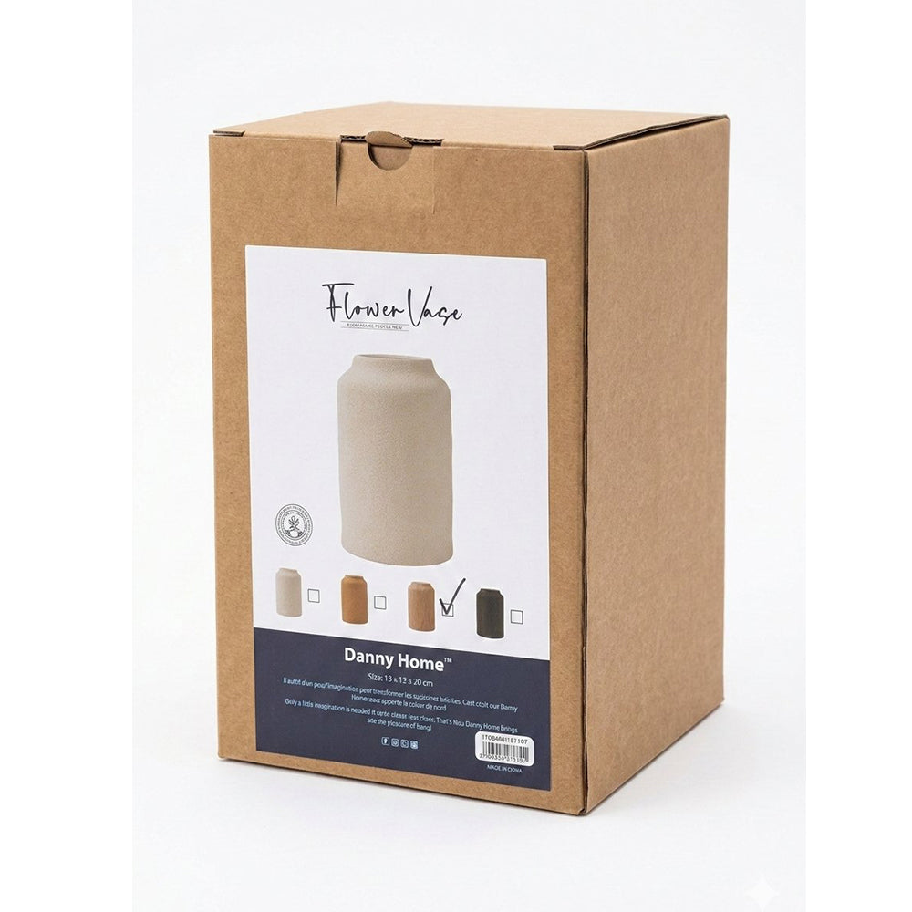 Danny Home Ceramic Decor Flower Vase 20cm