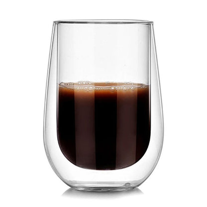 Double Glass Cup 80/250/350/450 ML
