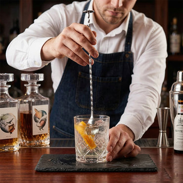 Danny Home Stainless Steel Cocktail Spoon 25.5cm for Bar-Tending