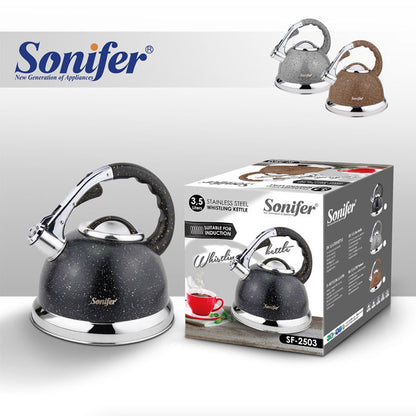 Sonifer, 3.5L Stainless Steel Whistling Kettle SF-2503 (D22 x H24)cm
