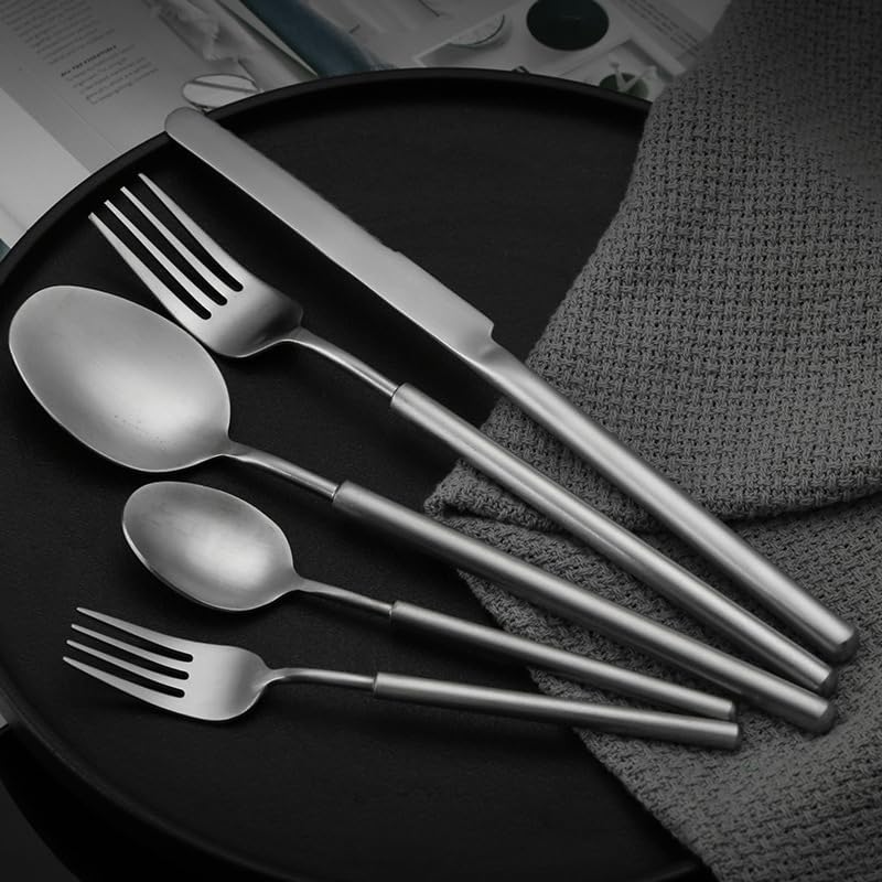 PROUD 5-Pieces Mat Stainless Steel 304 Silverware Tableware Cutlery Set ( 9002 )