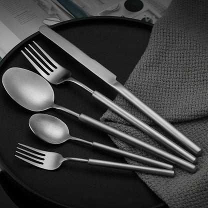 PROUD 5-Pieces Mat Stainless Steel 304 Silverware Tableware Cutlery Set ( 9002 )