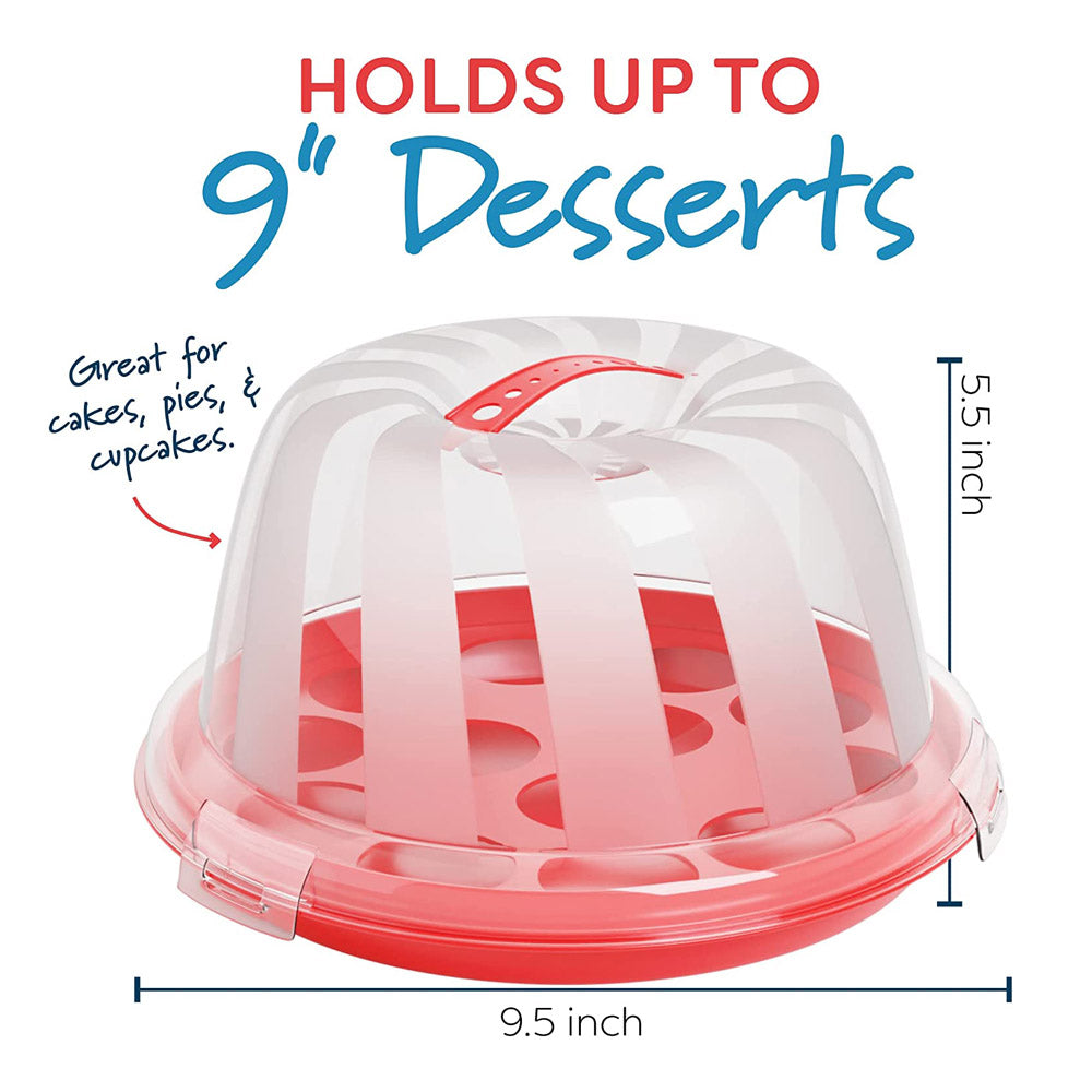 Cupcake Carrier with Lid and Handle