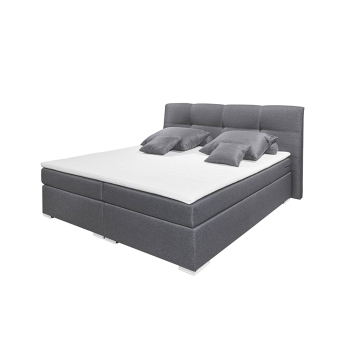 SPRING BED 180 x 200, POCKET SPRING CORE INCLUDING COMFORT T25 FOAM TOPPER , BY BLACK RED WHITE